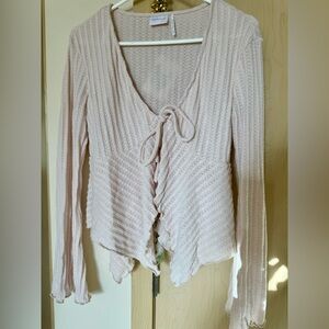 Rarely worn Urban Outfitters boho chic cardigan with tie in front.